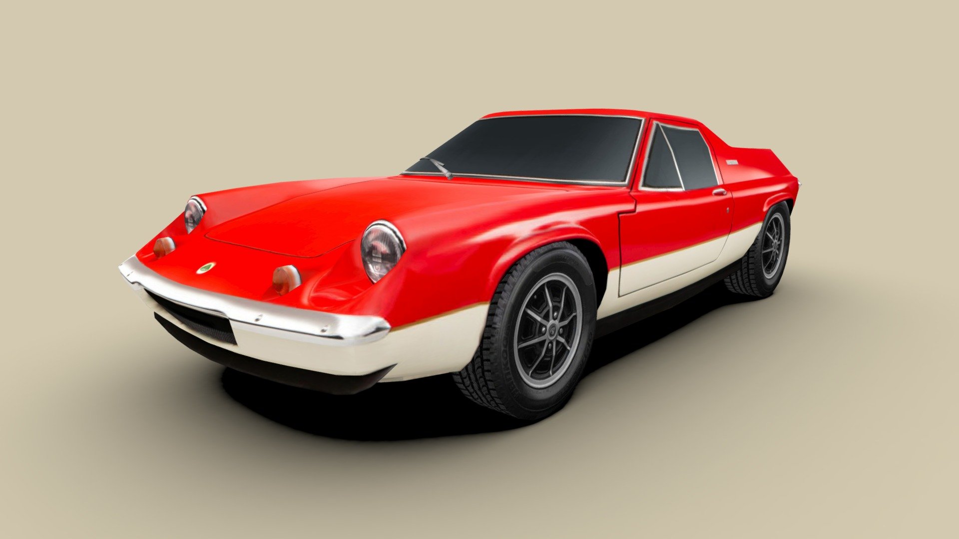 3d model of the 1972 Lotus Europa Twin Cam, type 74, a 2-door coupe sports car

The model is very low-poly, full-scale, real photos texture (single 2048 x 2048 png).

Package includes 5 file formats and texture (3ds, fbx, dae, obj and skp)

Hope you enjoy it.

José Bronze - Lotus Europa 1972 - Buy Royalty Free 3D model by Jose Bronze (@pinceladas3d) 3d model