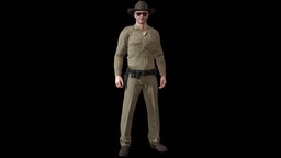 Police Sheriff police, officer, sheriff, character, game, man, male