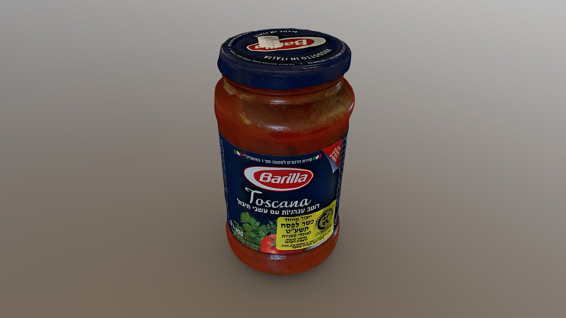 Barilla tomato sauce - Barilla Sauce - 3D model by Ronen (@ronenh) 3d model