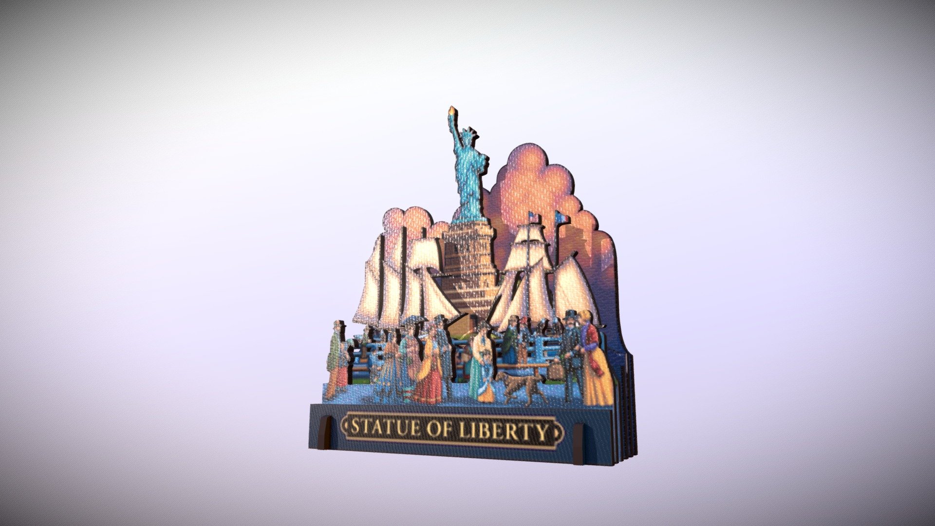 3D Puzzles by Dowdle Folk Art
https://dowdlefolkart.com/collections/3d-puzzles - Statue of Liberty - 3D model by David Belnap (@davidbelnap) 3d model
