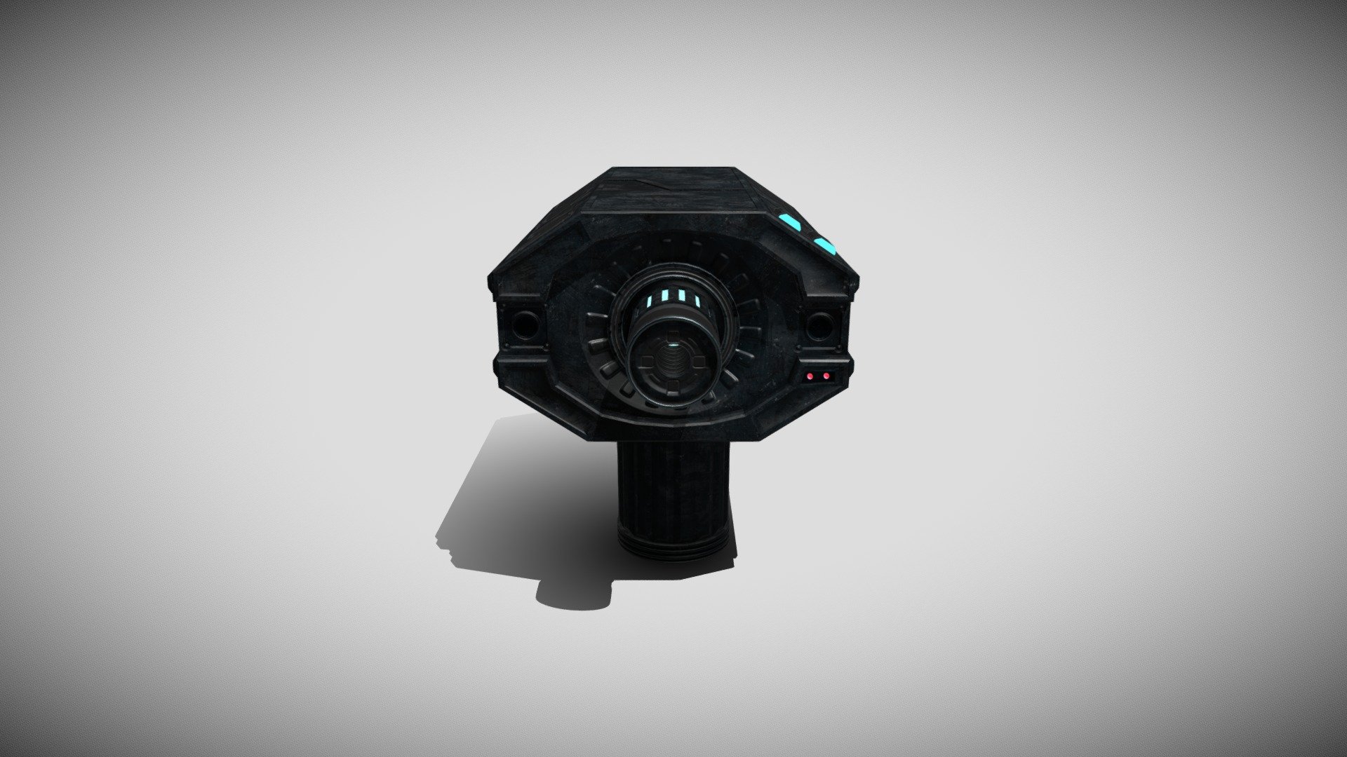 Not sure what this is&hellip; Could be a laser turret? Could be an ion cannon? Could also be an imaging scanner or an X-ray gun. Your choice.

Model is hand-painted using Substance Painter. 

Game-ready.

AR/ VR - PBR

Unity, Unreal Engine 4, Android and Google Friendly.

Textures; 2048 x 2048, Dilation + grey background, 8-Pixel padding, OpenGL

If you require further assistance with this model then please, do not hesitate to contact me.

If you buy this model and it does what it says on the tin, please leave a review. If not, please contact me and I will make sure you do!

https://stgbooks.blogspot.com/ - Sci-fi Turret - Buy Royalty Free 3D model by Simon T Griffiths (@RubberMan) 3d model