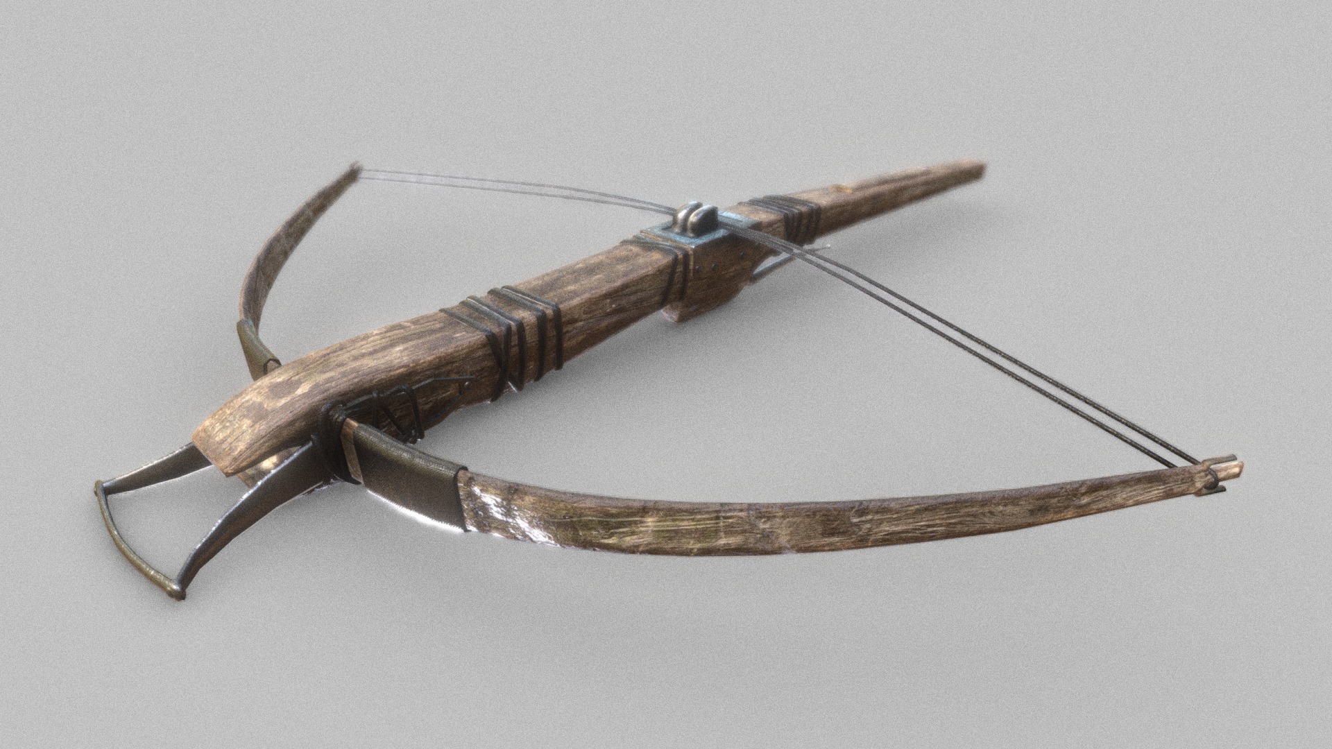 Medieval Crossbow - 3D model by CGenesis 3d model