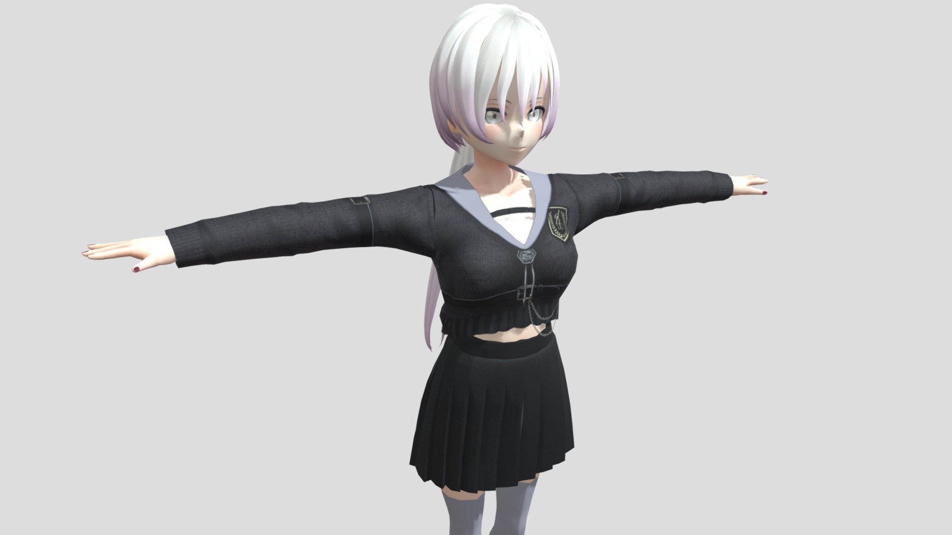 Model preview



This character model belongs to Japanese anime style, all models has been converted into fbx file using blender, users can add their favorite animations on mixamo website, then apply to unity versions above 2019



Character : Koyuki

Verts:17079

Tris:23895

Sixteen textures for the character



This package contains VRM files, which can make the character module more refined, please refer to the manual for details



▶Commercial use allowed

▶Forbid secondary sales



Welcome add my website to credit :

Sketchfab

Pixiv

VRoidHub
 - 【Anime Character】Koyuki (V2/Unity 3D) - Buy Royalty Free 3D model by 3D動漫風角色屋 / 3D Anime Character Store (@alex94i60) 3d model