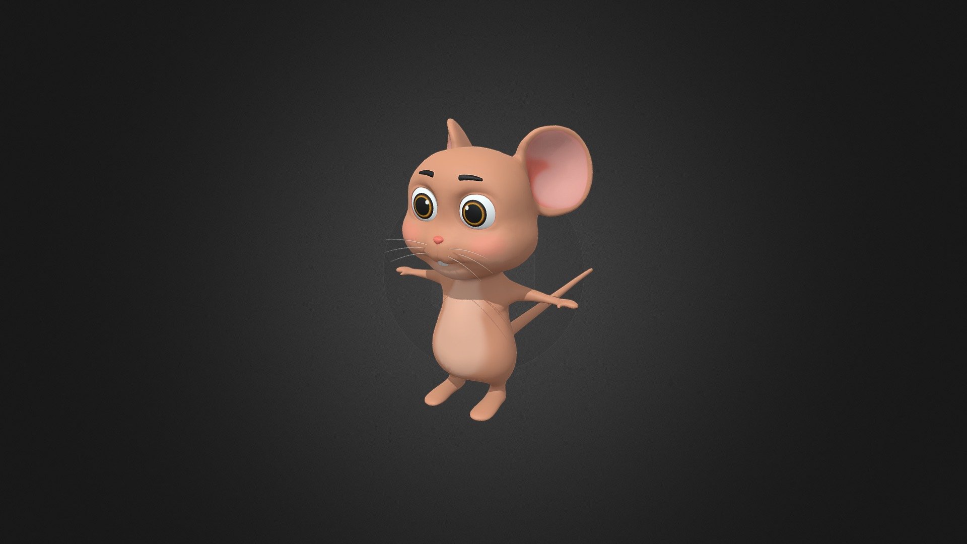 *Description




-3d model of Cartoons Little Mouse Rig.

-This 3D model is best for use in games.

-The model is equipped with all required PBR textures.

-Model is built with great attention to details and realistic proportions with correct geometry.

-Textures are very detailed so it makes this model good enough for close-up.

*Technical details:




-Full PBR textures sets. 

-The model is divided into few manys object.

-Model is completely unwrapped.

-Model is fully textured with all materials applied.

-Pivot points are correctly placed to suit optional animation process.

-Model scaled to approximate real world size (centimeters).

-All nodes, materials and textures are appropriately named.

*Rig:




-Advanced rigging for the face and body.

*Available file formats:




-Maya files and example render scenes.(packed and regular-unpacked)

-Maya (.ma)

-Autodesk FBX (.fbx)

*Additional Info:




-This model is not intended for 3D printing.
 - Asset - Cartoons - Animal - Little Mouse Rigged - Buy Royalty Free 3D model by InCom Studio (@incomstudio) 3d model