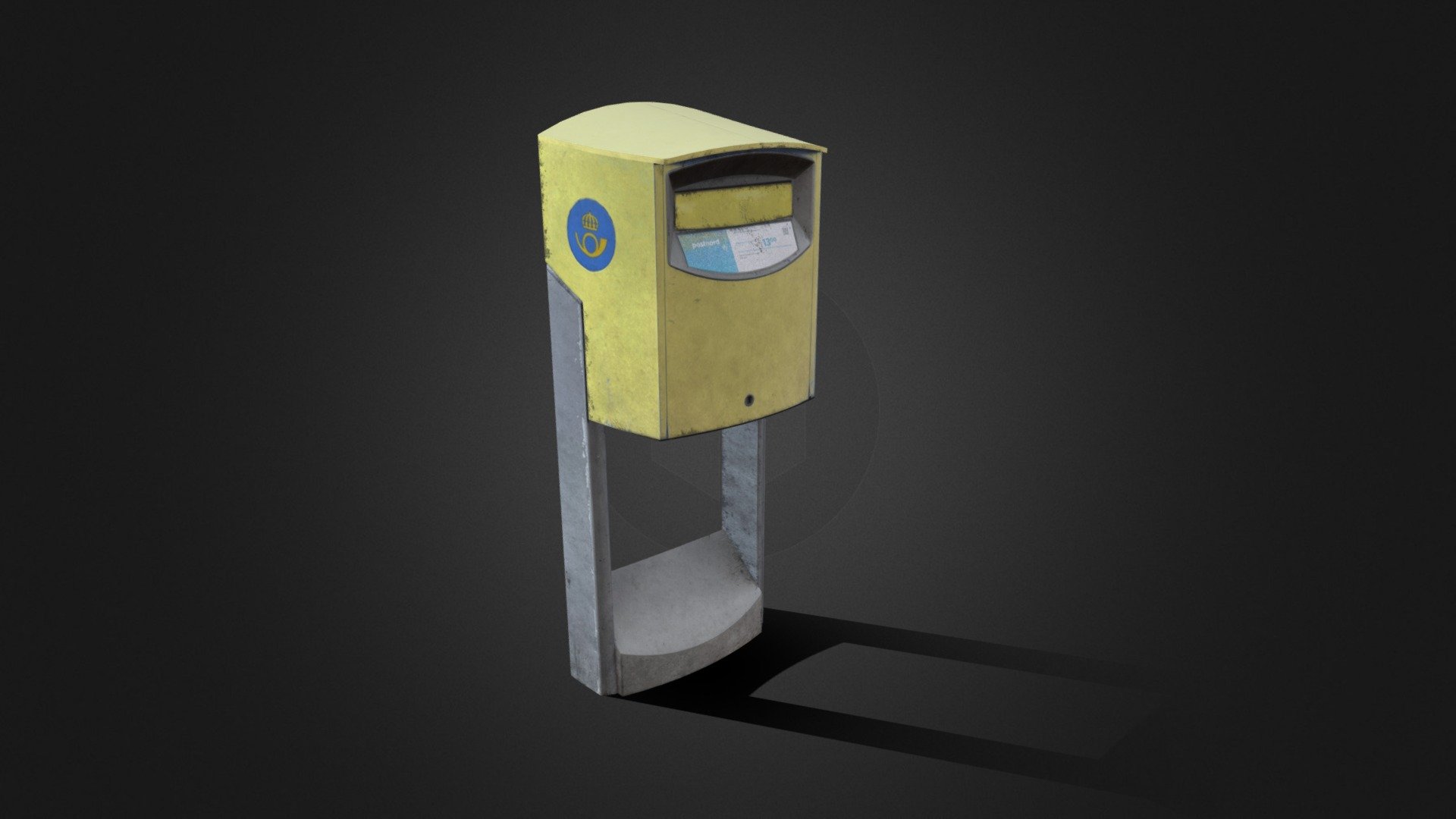 a postbox found all over stockholm. lowpoly pbr prop for vr, ar and games.

modeled in 3dsmax, exported with unity.

check out its sibling: https://skfb.ly/owRYN - swedish postbox - yellow - Buy Royalty Free 3D model by DINmatin 3d model