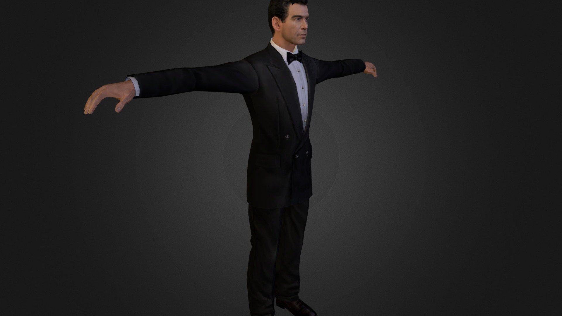Агент 007 в костюме - James Bond V Kostyoume - Download Free 3D model by unitplayer 3d model