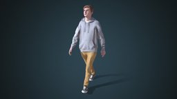 Facial & Body Animated Casual_M_0020 boy, people, 3d-scan, photorealistic, rig, 3dscanning, 3dpeople, iclone, reallusion, cc-character, rigged-character, facial-rig, facial-expressions, character, game, scan, 3dscan, man, animation, animated, male, rigged, autorig, actorcore, accurig, noai