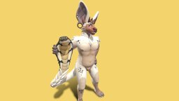Daemon VRChat Avatar bat, anthro, anthropomorphic, vrchat
