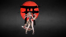 Kunoichi (Ninja Girl) maya, character, girl, anime