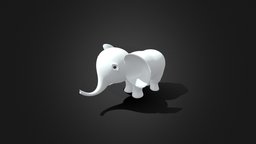 Cartoon Baby Elephant _ Anil elephant, cute, kids, baby, kid, toy, cartoon