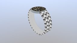 Clock blender3d-modeling-low-poly-lowpoly