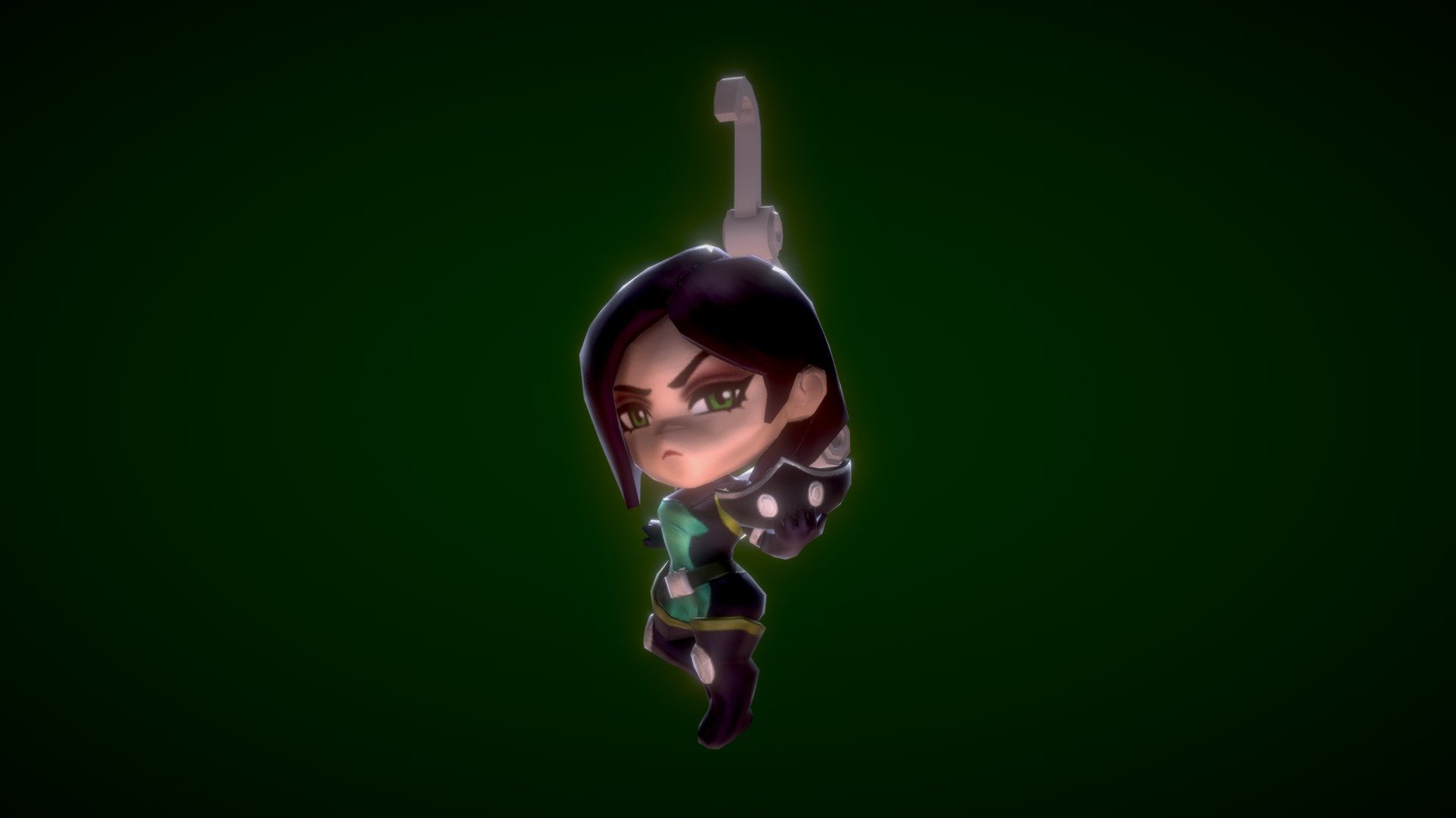 Valorant Chibi Characters Keychain for ingame Guns

Viper // Valorant - Valorant - Viper Chibi (Keychain) - Download Free 3D model by Luquita (@speedmodel) 3d model