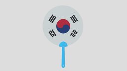 Korean Hand Fan princess, fan, prop, asia, clothes, asian, summer, handheld, accessory, beautiful, oriental, conceptual, korean, foldable, uchiwa, character, air, clothing, hand, handfan