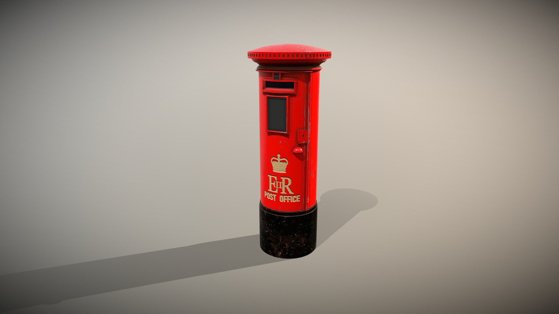 Hong Kong Post Box - Hong Kong Post Box - Buy Royalty Free 3D model by CG Asura (@CG.Asura) 3d model