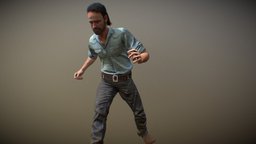 Rick Grimes (The Walking Dead) twd, walkingdead, rickgrimes, character, asset