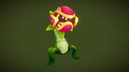 Mobile Plant plant, rpg, mmo, rts, fbx, moba, character, handpainted, lowpoly, mobile