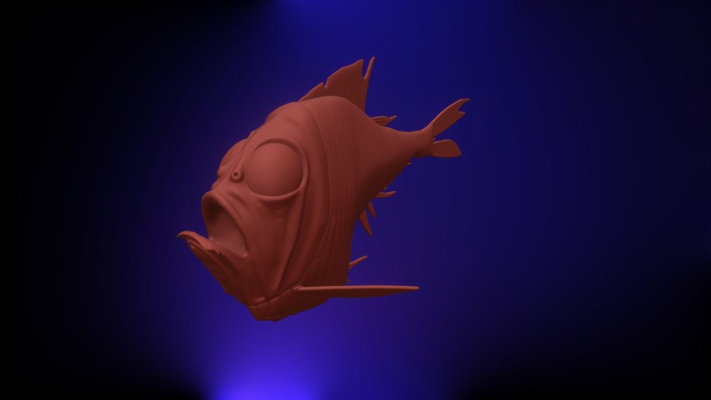 Marine hatchetfishes or deep-sea hatchetfishes are small deep-sea mesopelagic ray-finned fish of the stomiiform subfamily Sternoptychinae 3d model