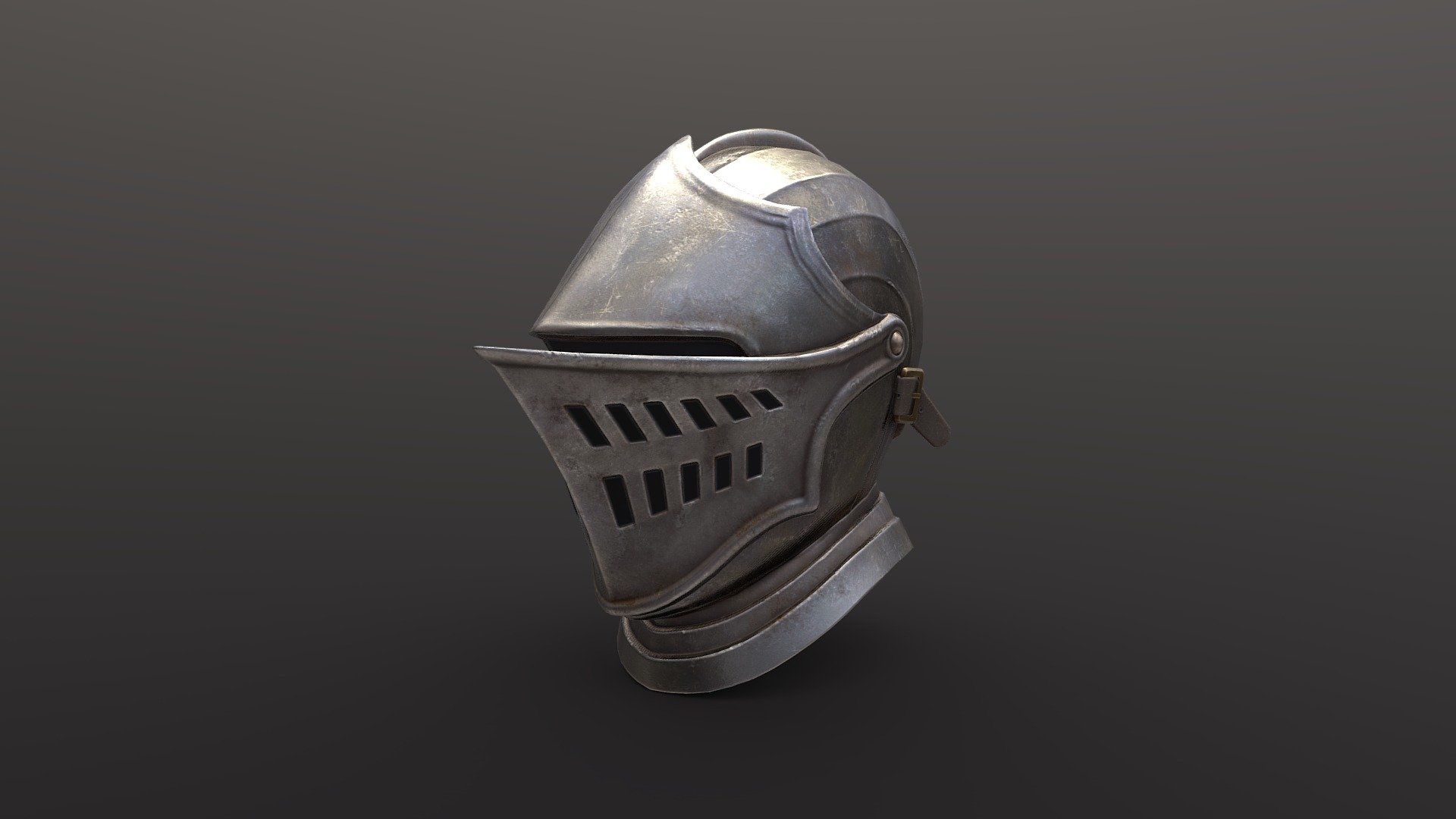 The Elite Knight Helm worn by the likes of Oscar of Astora in the Dark Souls series.
3,066 tris, 4K PBR textures, game ready - Elite Knight Helm from Dark Souls - Buy Royalty Free 3D model by owensmowen 3d model