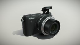 Nikon 1 S1 mirrorless digital camera 11-27.5mm