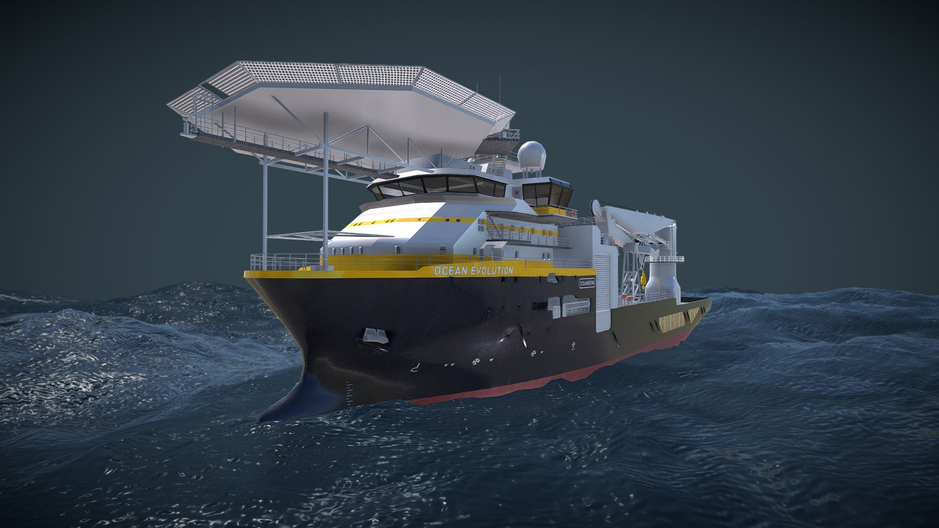 MSV Ocean Evolution - 3D model by OIIgraphics (@itcgraphics1) 3d model
