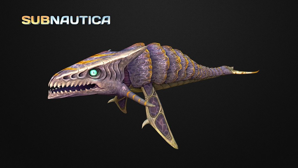 http://subnauticagame.com/ - shark 03 final - 3D model by Fox3D 3d model