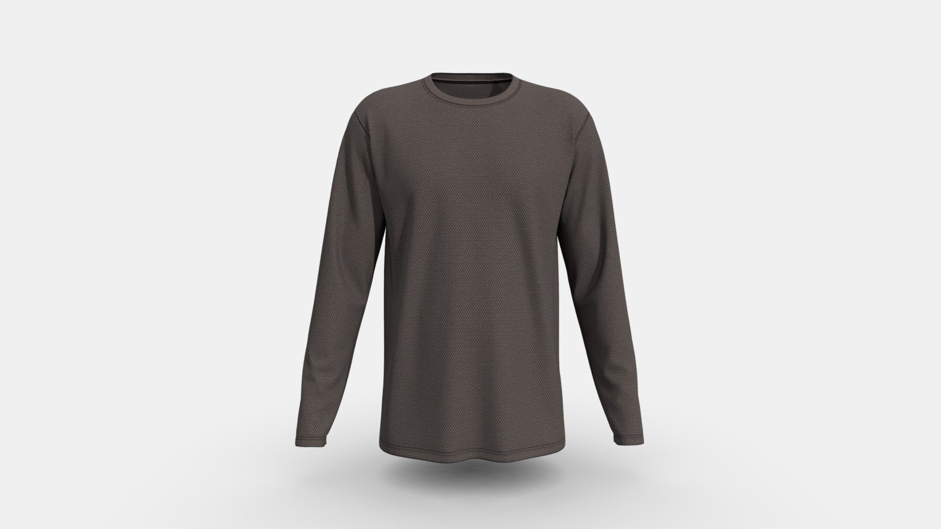 Regular Fit Streetwear LS T-shirt
Version V1.0

Realistic high detailed Mens sweartShirt with high resolution textures. Model created by our unique processing &amp; Optimized for 3D web and AR / VR

Features

Optimized &amp; NON-Optimized obj model with 4K texture included
* Optimized for AR/VR/MR
* 4K fabric texture and details
* Optimized model is 1.73MB
* NON-Optimized model is 16.2MB
* Knit fabric texture and print details included
* GLB file in 2k texture size is 3.93mb
* GLB file in 4k texture size is 15.3mb (Game &amp; Animation Ready)
* Suitable for web application configurator development.
* Fully unwrap UV
* The model has 1 material
* Includes high detailed normal map
* Unit measurement was inch
* Triangular Mesh with 15k Vertices
* Texture map: Base color, OcclusionRoughnessMetallic(ORM), Normal

Tpose  available on request

For more details or custom order send email: hello@binarycloth.com

Website:binarycloth.com - Mens high-quality, Minimalistic LS T-shirt - Buy Royalty Free 3D model by BINARYCLOTH (@binaryclothofficial) 3d model