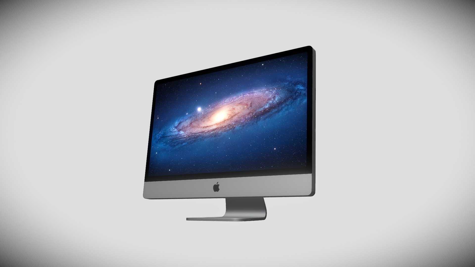 The larger of the two models of iMac that apple produced between 2009 and 2011. I was disappointed with the quality of other models of iMacs available on Sketchfab, so I decided to make my own 3d model