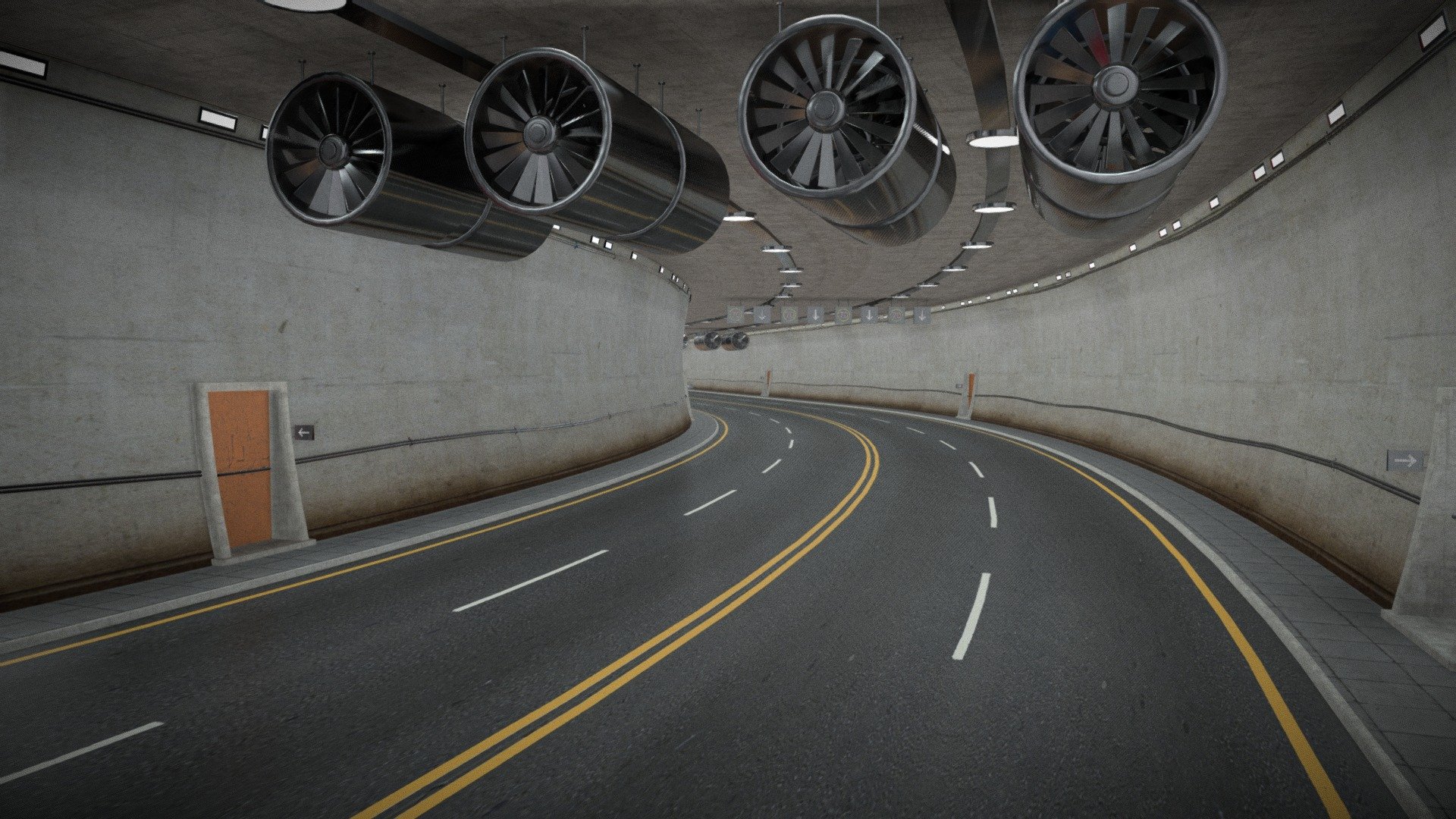 Road Tunnel 3D model can be an impressive element for your projects.
realistic image, fast rendering, low polygon, game ready, realistic textures, modular structure - 3D Road Tunnel 3D model - 3D model by nvere 3d model