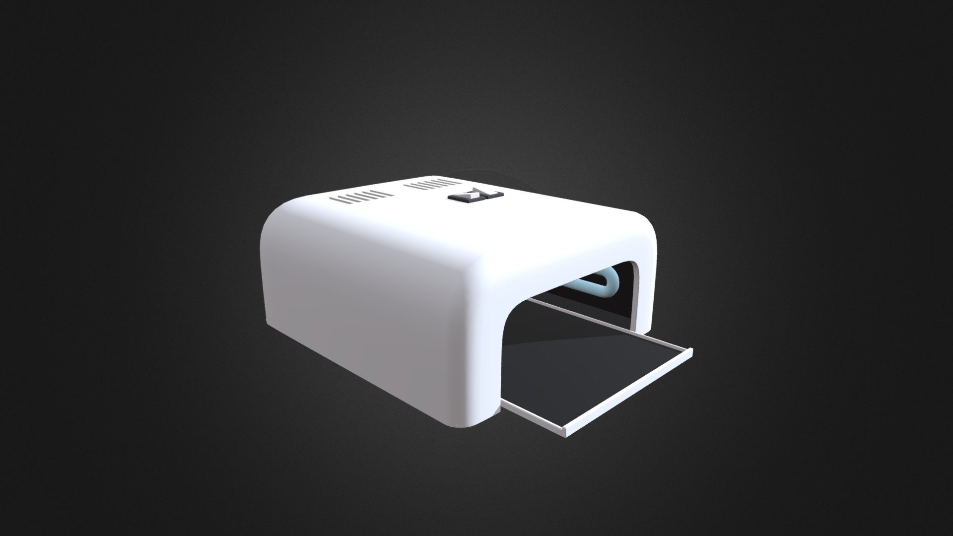 Nail UV Lamp D Model - Nail UV Lamp D Model - Buy Royalty Free 3D model by cgaxis 3d model