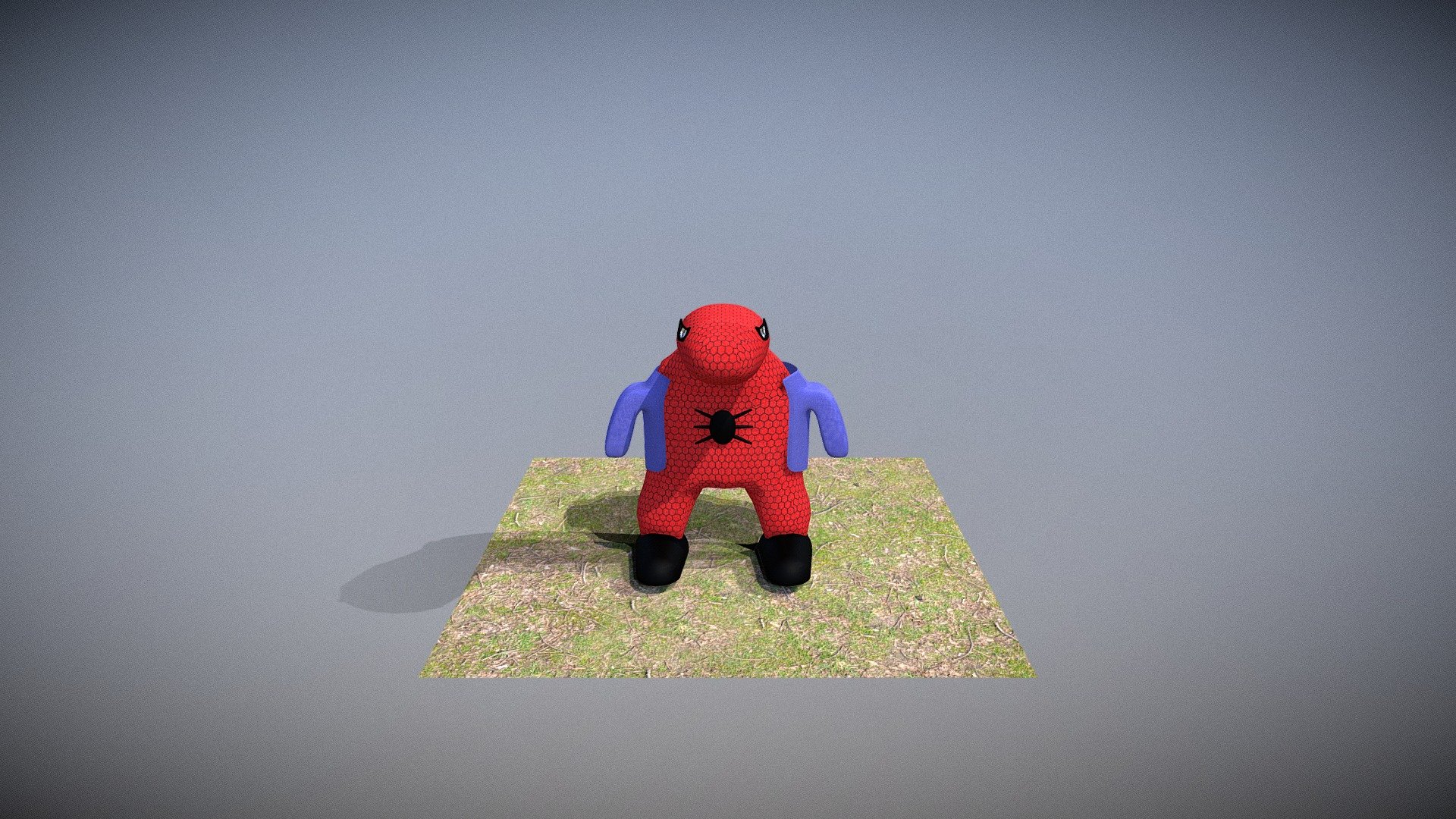 Wouldn't it be cool if you could directly upload this from blender - MichaelB_Spiderman - Download Free 3D model by LittleBudd 3d model