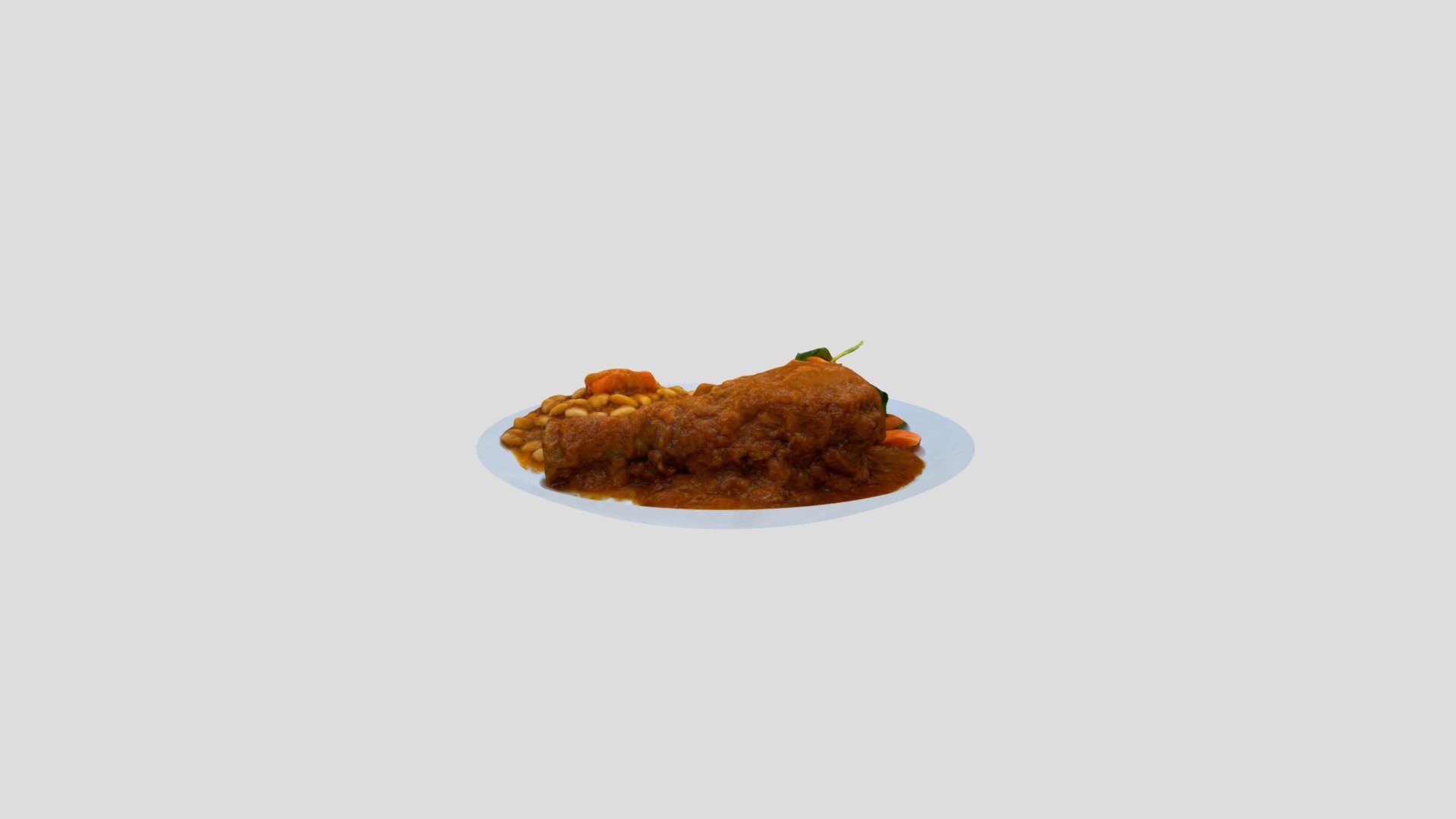Le Chalet Basque Lamb Shank - 3D model by Augmented Reality Marketing Solutions LLC (@AugRealMarketing) 3d model