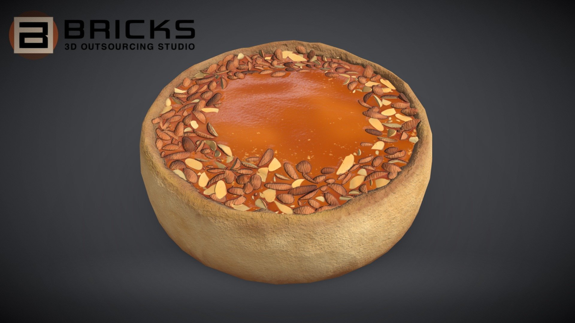 PBR Food Asset:
CheesecakeCaramel
Polycount: 1294
Vertex count: 649
Texture Size: 2048px x 2048px
Normal: OpenGL

If you need any adjust in file please contact us: team@bricks3dstudio.com

Hire us: tringuyen@bricks3dstudio.com
Here is us: https://www.bricks3dstudio.com/
        https://www.artstation.com/bricksstudio
        https://www.facebook.com/Bricks3dstudio/
        https://www.linkedin.com/in/bricks-studio-b10462252/ - CheesecakeCaramel - Buy Royalty Free 3D model by Bricks Studio (@bricks3dstudio) 3d model