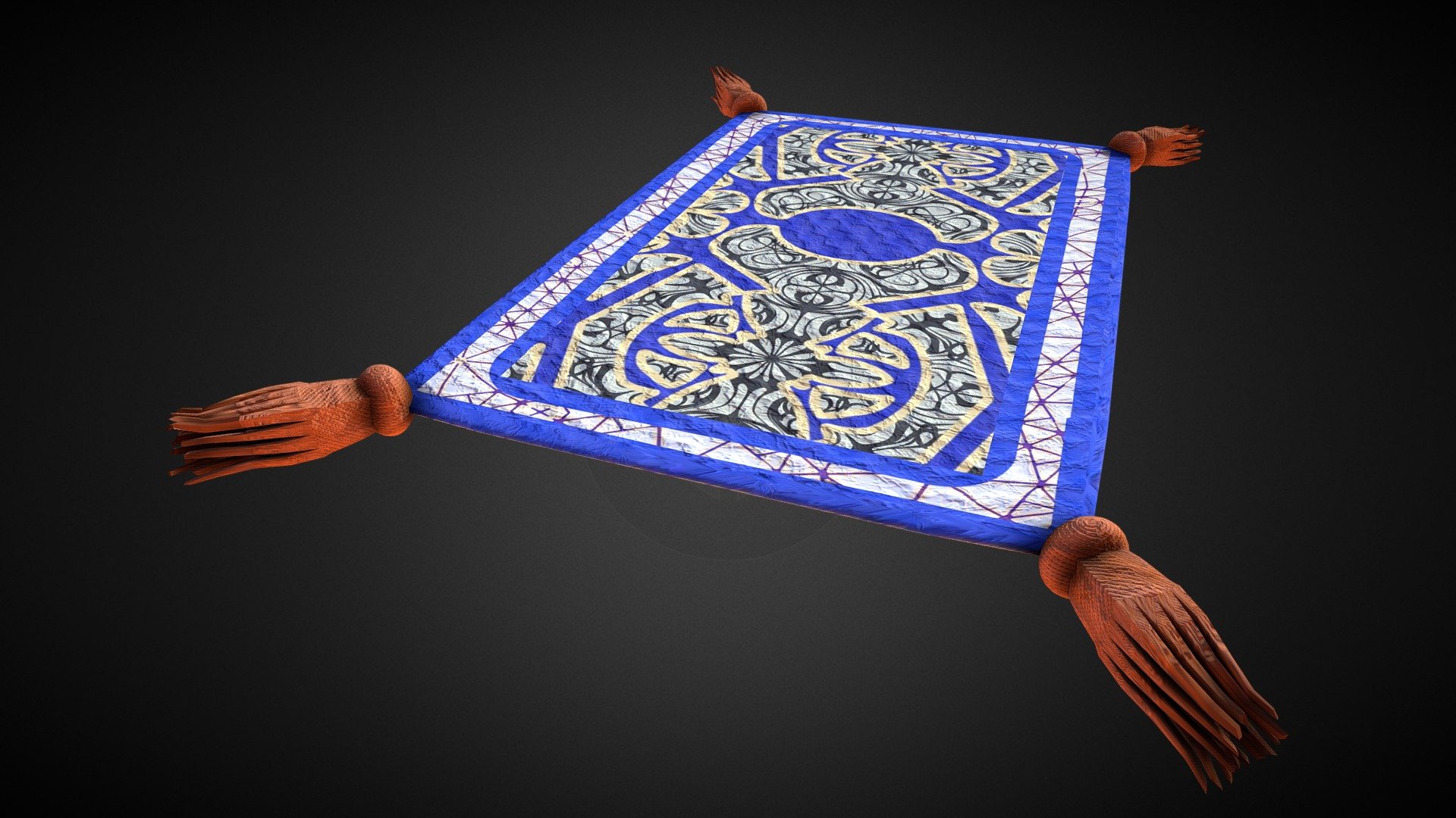 A magic carpet used for one of my renders 3d model