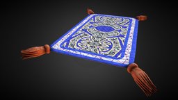 Magic Carpet arabian, arab, aladdin, nights, rugs, substancepainter, substance, blender, stylized, noai