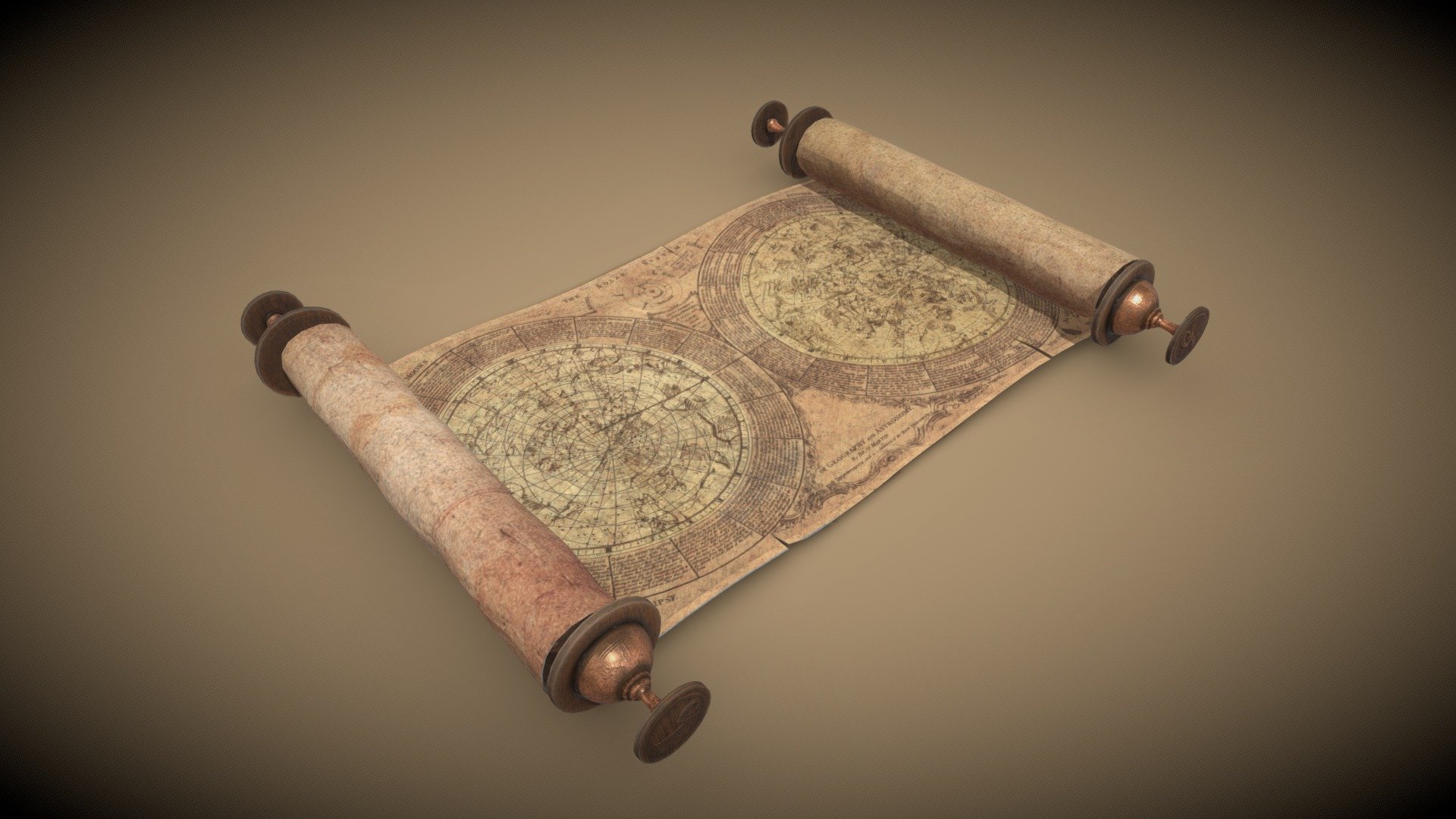 This object is an astronomical map.
This object is part of the Edgard's Attic collection.

Metal/Roughness Workflow - Texture 2048x2048 - 1 Material
Royalty-free - Astronomic Map - Download Free 3D model by Zgon (@Z-gon) 3d model