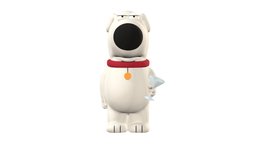 Brian Griffin dog, serie, fox, brian, griffin, labrador, familyguy, 90s, briangriffin, padredefamilia, 00s, character, cartoon, animation
