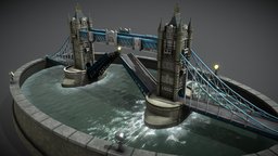 London Bridge Blender 3 to Unreal Engine 5 Guide tower, london, river, unreal, 3dart, landmark, ready, tutorial, queen, course, training, water, youtube, unrealengine, elizabeth, guide, citiesskylines, monarchy, substancepainter, game, 3d, model, stylized, bridge, ue5, 3dtudor