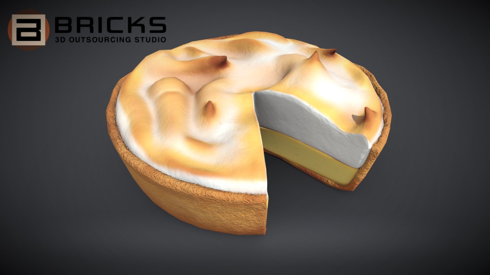 PBR Food Asset:
GrahamPie_Chart
Polycount: 1610
Vertex count: 807
Texture Size: 2048px x 2048px
Normal: OpenGL

If you need any adjust in file please contact us: team@bricks3dstudio.com

Hire us: tringuyen@bricks3dstudio.com
Here is us: https://www.bricks3dstudio.com/
        https://www.artstation.com/bricksstudio
        https://www.facebook.com/Bricks3dstudio/
        https://www.linkedin.com/in/bricks-studio-b10462252/ - GrahamPieChart - Buy Royalty Free 3D model by Bricks Studio (@bricks3dstudio) 3d model