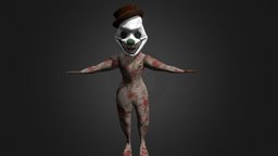 Creepy Clown clown, payaso, toy, creepy, it, terror, creepy-py
