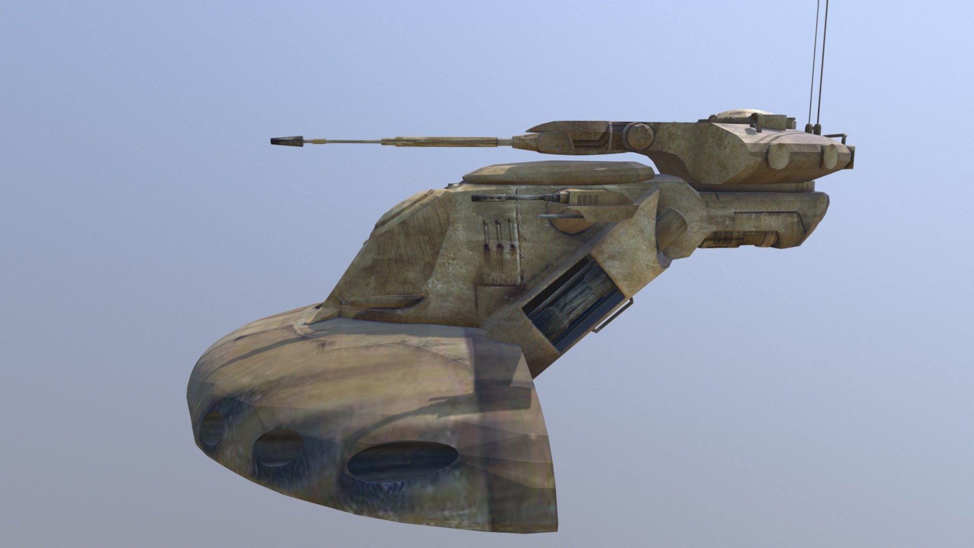Starwars Droid Tank - Download Free 3D model by S🅾️Meme star wars (@dylantrooper7) 3d model