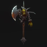 The Last Warning warcraft, blizzardstyle, weapon, handpainted, fantasy