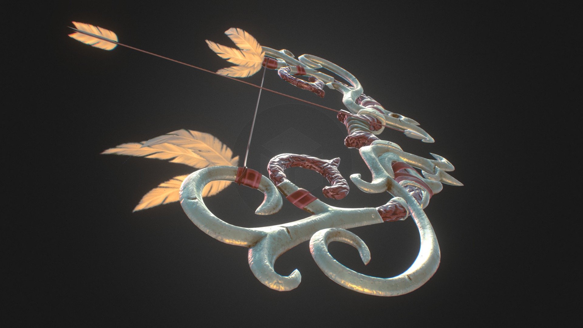 Bow &amp; Arrow 3D model
from Ali Ncir tutorials ❤,
This is the first time I use Substance painter in Baking and texturing the model.
I really recommend this nice course for everyone who wants to create game assets.


My render😉: https://www.instagram.com/p/CFC93yQjTLk/?utm_source=ig_web_copy_link

course link❤: https://www.udemy.com/share/103jKaAkIZdF1bQXo=/ - Bow & Arrow - 3D model by Mohamed Fsili (@medraphc) 3d model