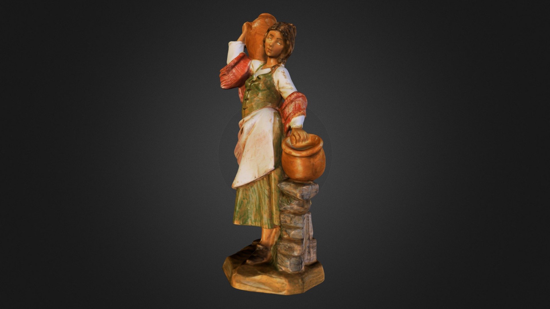 345 - Frau Mit Krügen
with 3Dscan - Woman with jug - 3D model by 3DScan4You.de (@3dscan4you) 3d model