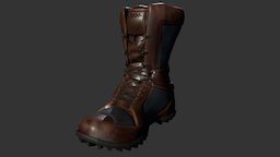 Stylized Boot shoe, boots, footwear, clothing