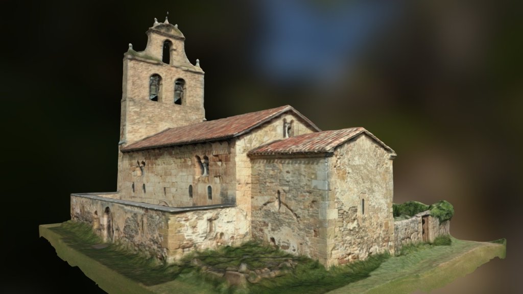 Mix photogrammetry (drone and shrot range) from the church of La Asunción in San Vicente del Valle, Burgos, Spain. This litle preRomanesque style churc domines the valey of the headwaters of the Tirón river. Built by visigoths in VI century from roman remains. 

To learn more about this model and the church visit our blog

This is a detailled zoom from the site model
Also check the drone photogrametry of this model here - San Vicente del Valle (MIX) - Download Free 3D model by Moøkan (@mookan) 3d model