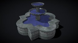 Quatrefoil Multi Level Fountain