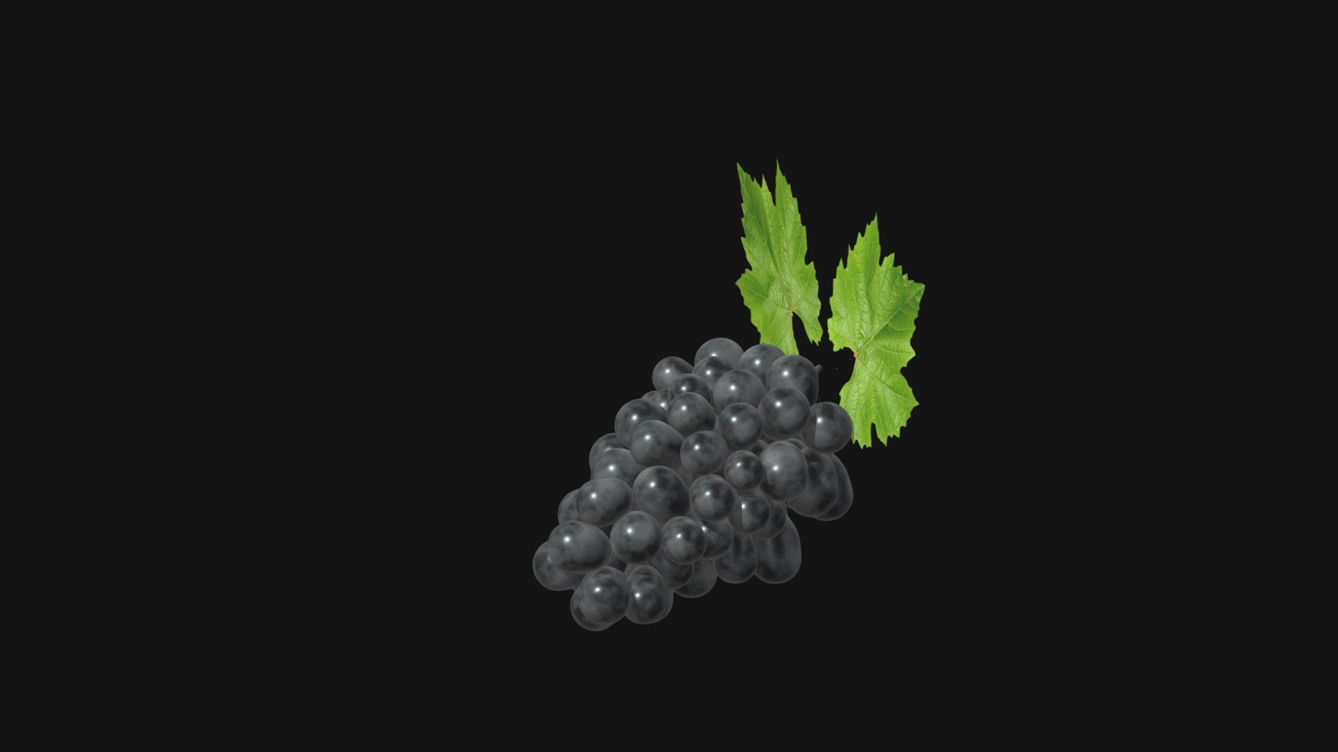 Grape - Buy Royalty Free 3D model by Ygor L.Cavalcante (@ygorofflc) 3d model