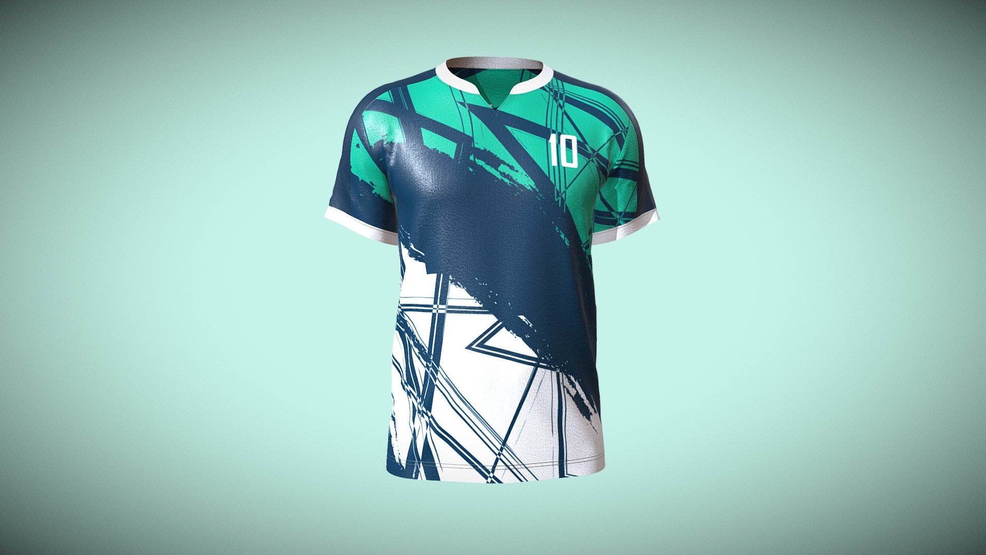 Soccer Teaques Blue With White Jersey Player-10

I am a Professional 3D Fashion/Apprel Designer. I have 7 years working experience about 3D Fashion. I am working with Clo3d, Marvelous Designer (MD), Daz3d, Blender, Cinema4d, Etc.

Features:
1.  2k UV Texture
2.  Triangle mesh
3.  Textures with Non-overlapping UV Map (2048x2048 Pixels)
4.  In additonal Textures folder have diffuse,displacement,metalness,normal,opacity,roughness maps.

Attachment Fils:
Exported Files (All are exported in DAZ Studio scale)
* OBJ
* FBX
* Marvelous Designer/Clo3d file (zprj)

Thanks 3d model