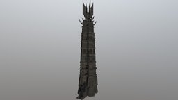Isengard tower, buildings, sauron, sam, the, lord, frodo, pip, saruman, peregrin, orthanc, lord-of-the-rings, middle-earth, tower-ring, ortanc, lord-of-the, the-rings, building, of, rings