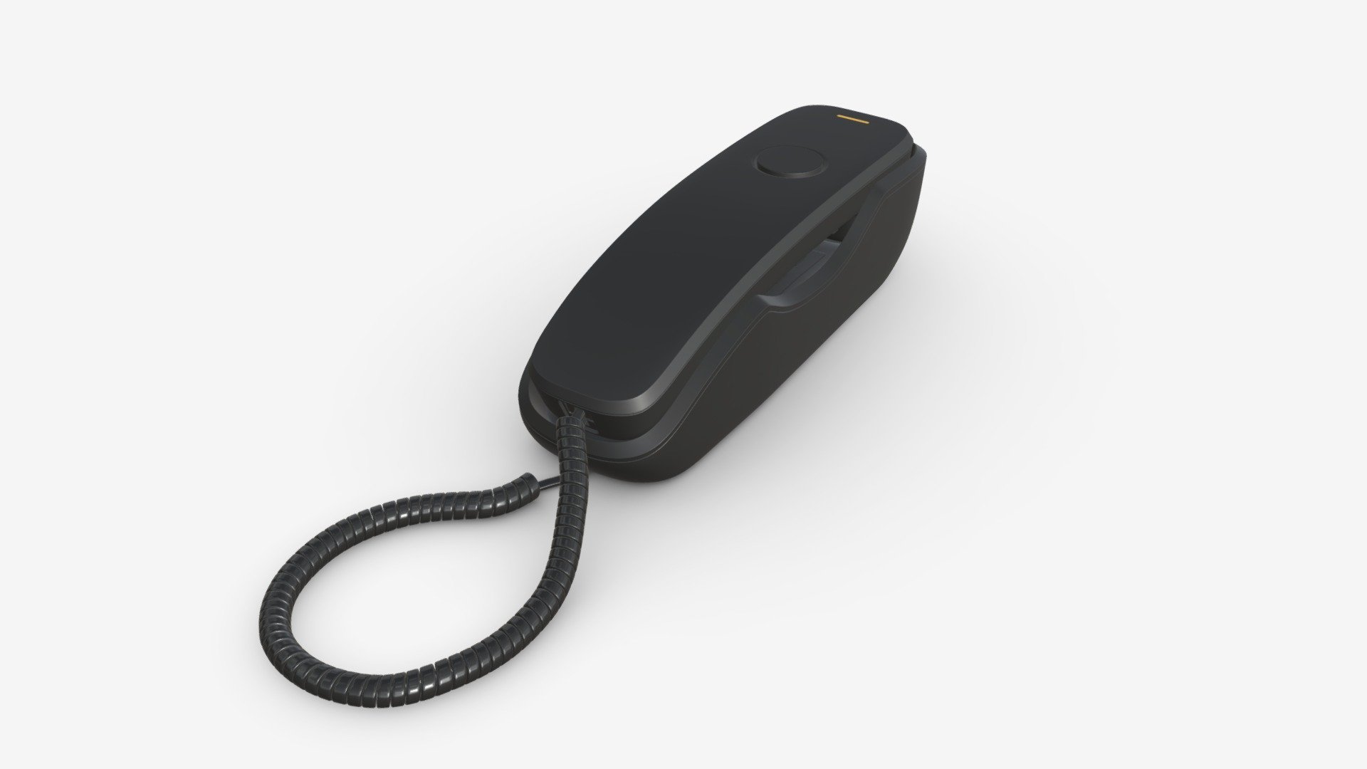 Compact corded phone - Buy Royalty Free 3D model by HQ3DMOD (@AivisAstics) 3d model